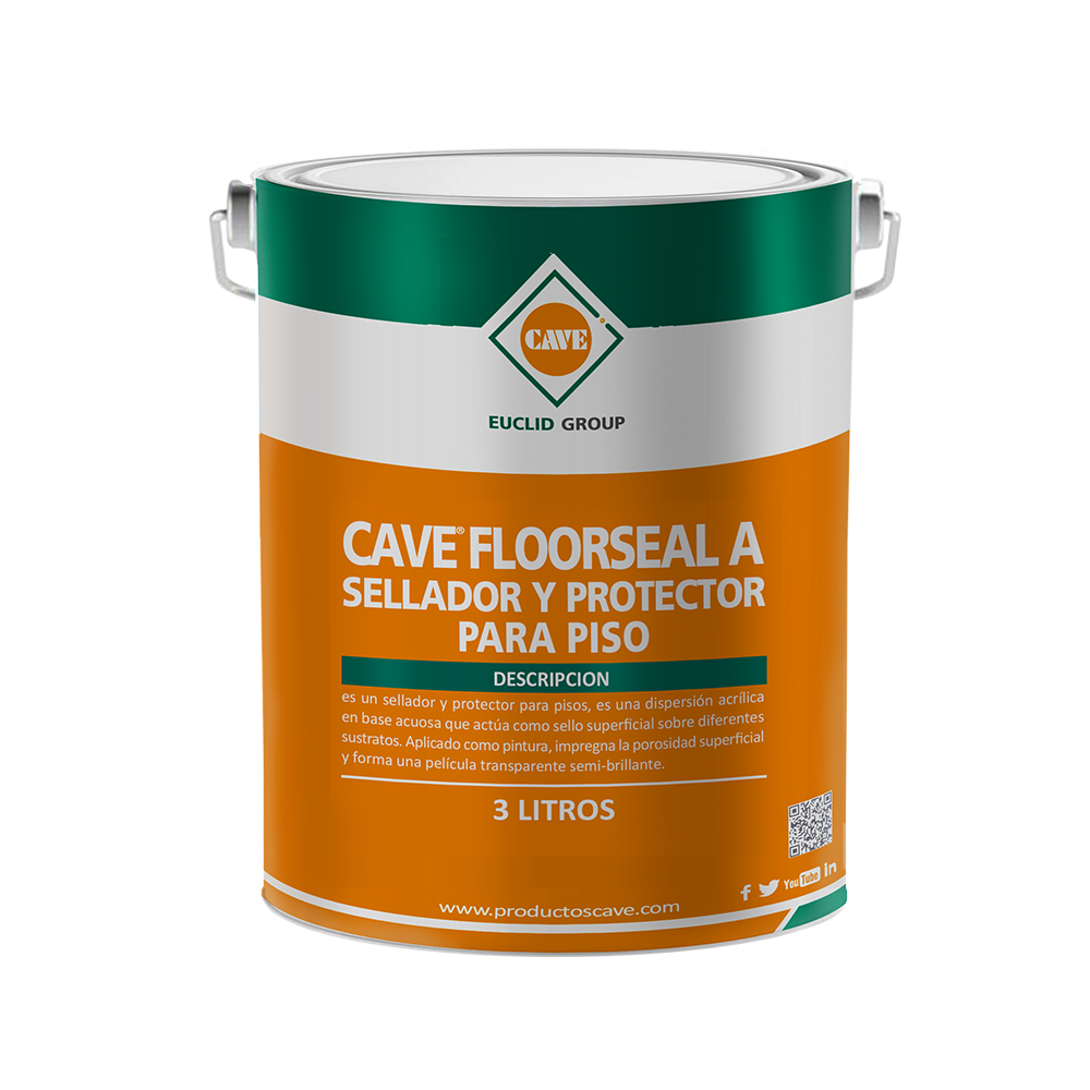 CAVE FLOORSEAL A - Sellador y Protecto para Pisos - Galón 3Lts