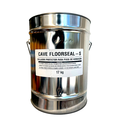 CAVE FLOORSEAL S - Sellador de pisos, Incoloro Tineta 17 Kg