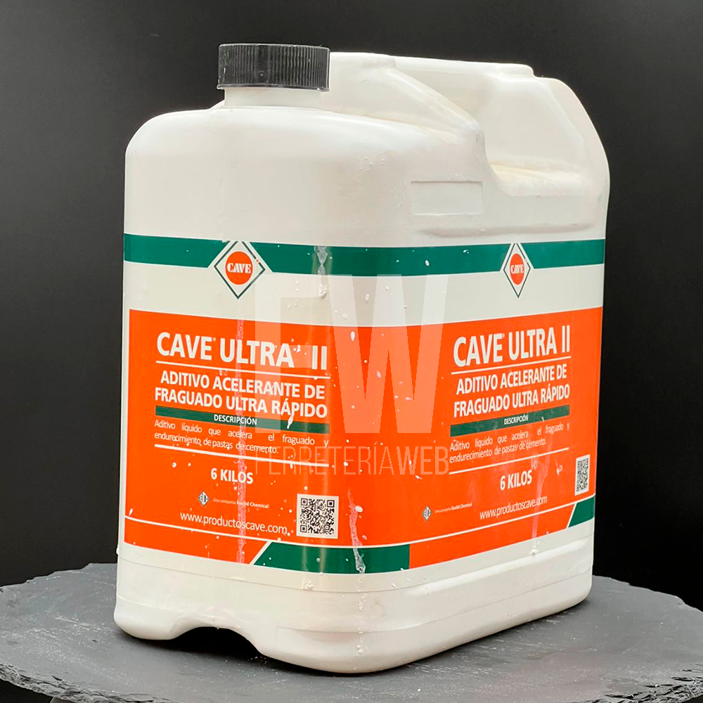 Cave Ultra II - Acelerante de Fraguado 5Kg