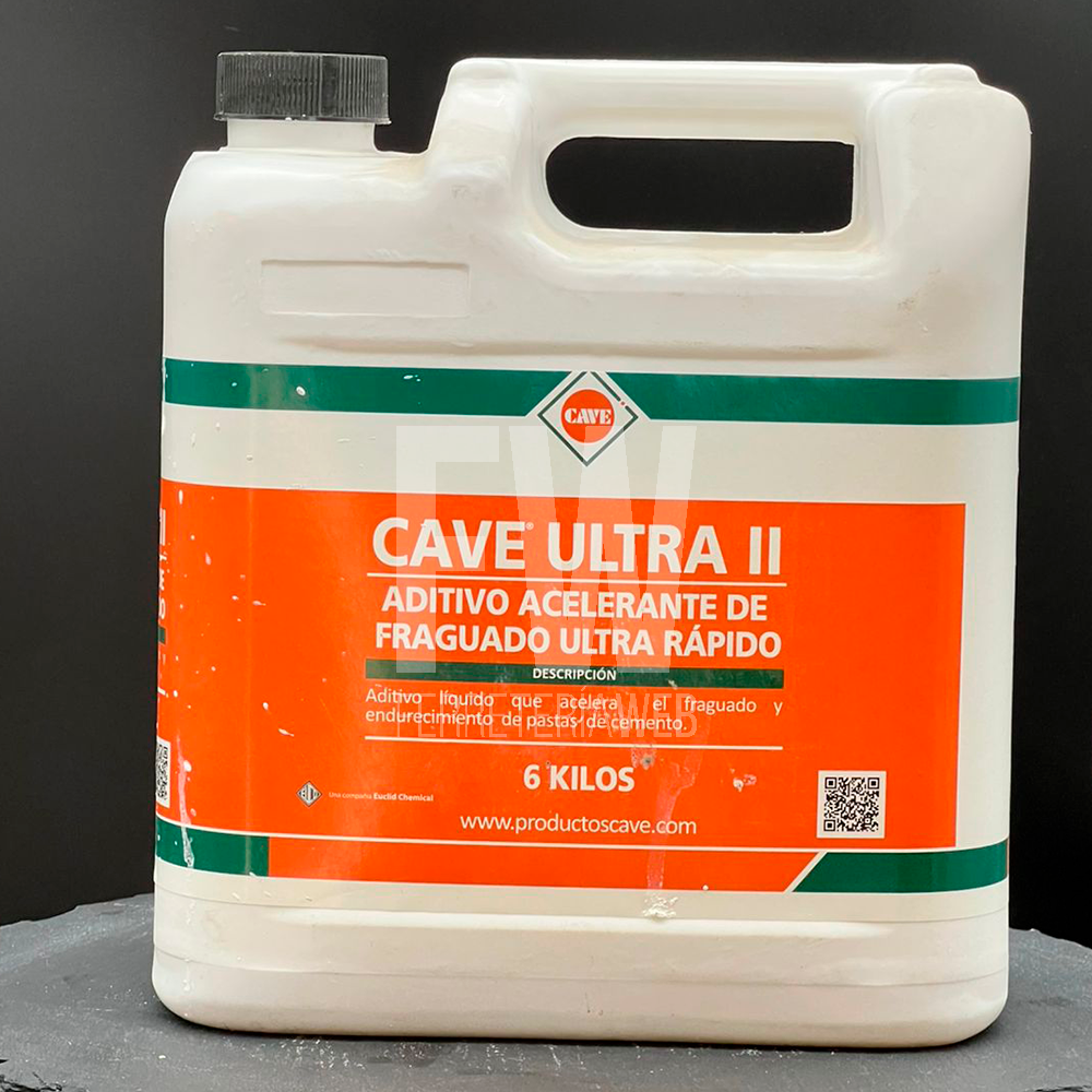 Cave Ultra II - Acelerante de Fraguado 5Kg