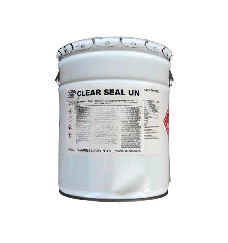INCRETE CLEAR SEAL UN - Sellador protector para hormigón decorativo, TIneta 18,9 lt