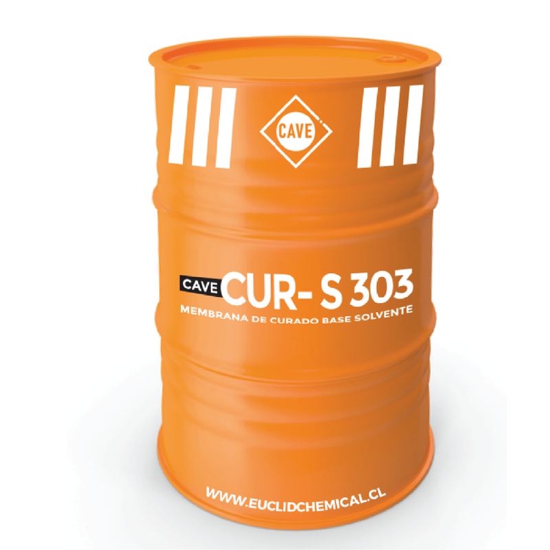 CAVE CUR-S 303 - Membrana en base solvente. Tambor 166 kg