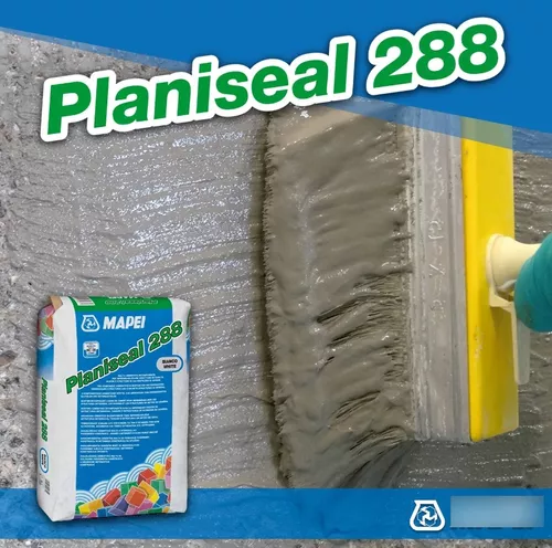 PLANISEAL 288 A+B GRIS - Mortero cementoso bicomponente, kit a+b 20Kg