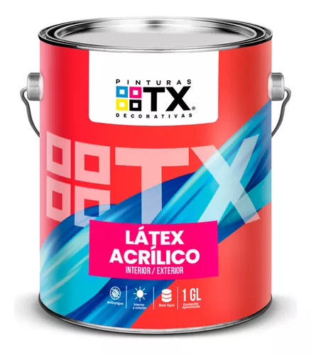 LATEX ACRILICO TX - Recubrimiento de terminación,  1 Galón