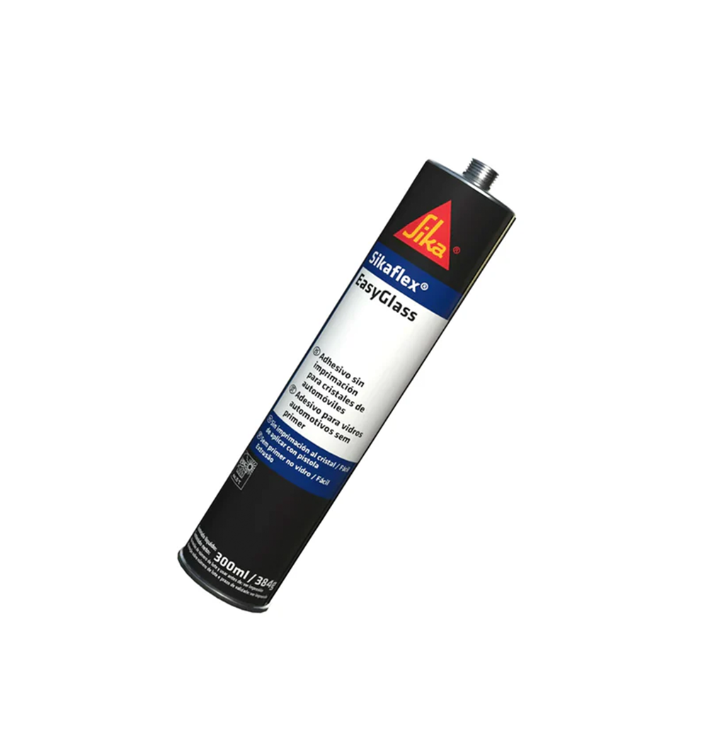 Sikaflex EasyGlass - Adhesivo de poliuretano para vidrio, Negro Cartucho 300