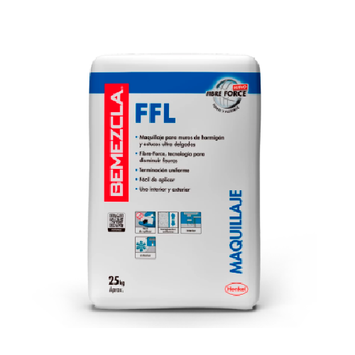 BEMEZCLA FFL - Mortero de maquillaje, 25Kg