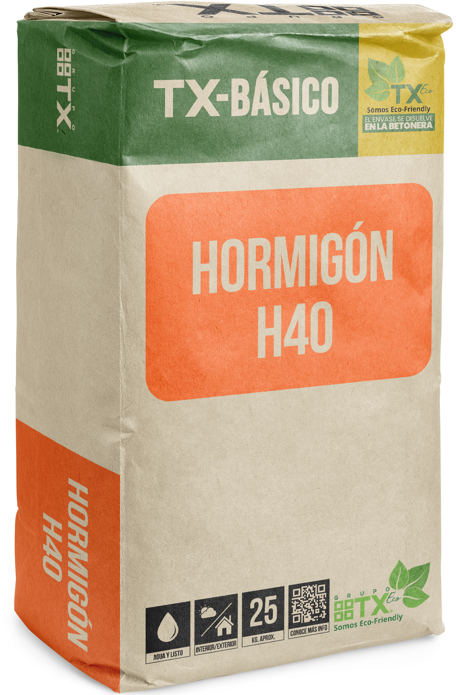 HORMIGON H40 - Alta Resistencia, Saco 25kg