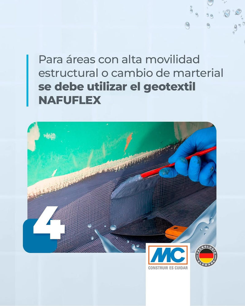 MC-PROOF DF 9 - Impermeabilizante Altamente Flexible, Balde 20Kg