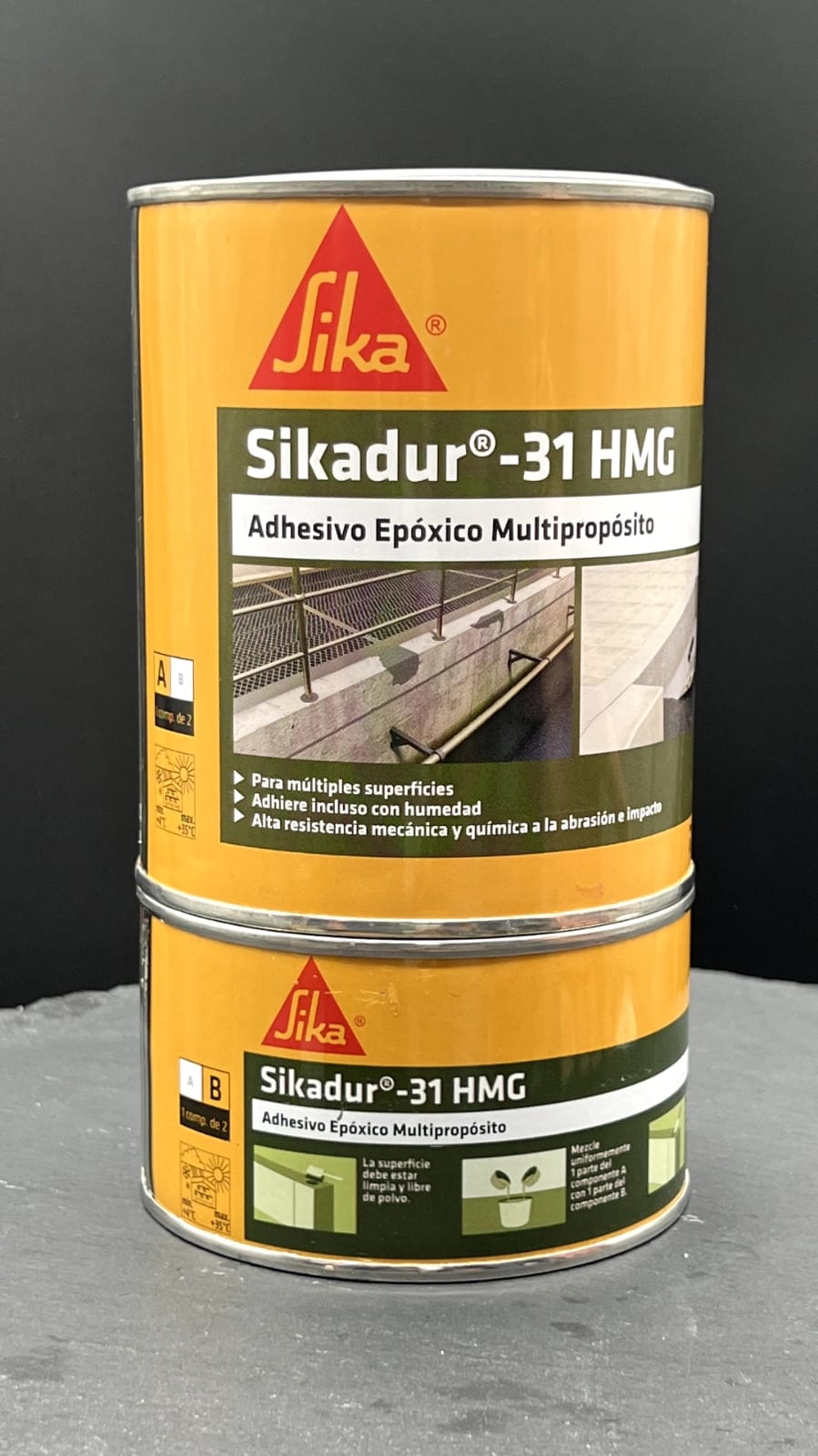 SIKADUR 31 HI-MOD GEL - Adhesivo epóxico, 1kg