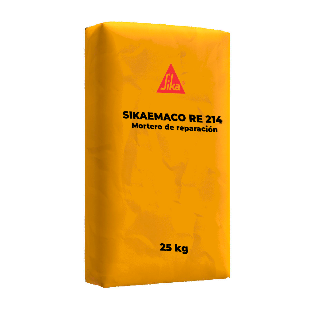 SIKAEMACO RE 214 - Mortero de Reparacion Sac 25Kg (Antes MasterEmaco RE 214)