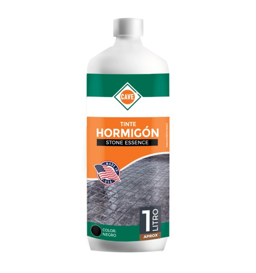 TINTE HORMIGON - Tinte Semitransparente para hormigon Negro