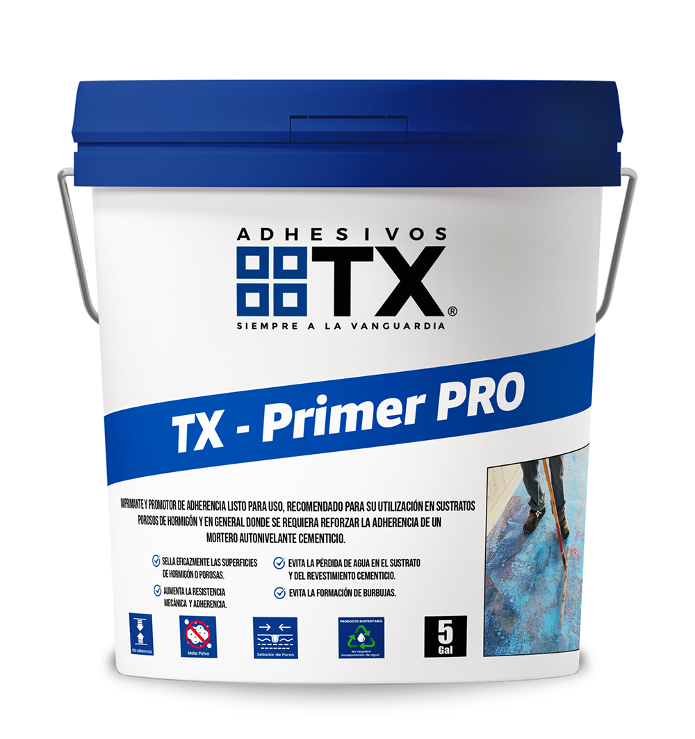 TX PRIMER PRO - Promotor de adherencia, 20 Lts