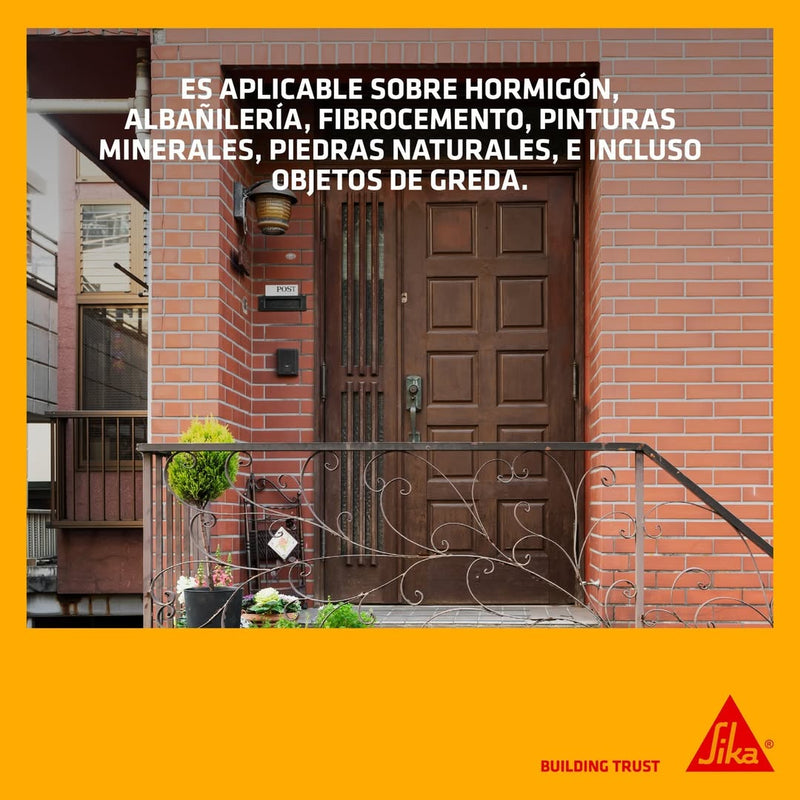 IGOL INCOLORO - Hidrorrepelente para fachadas, permeable al vapor, Tarro 3 lts.
