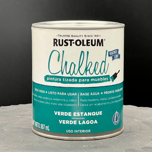 CHALKED BROCHABLE - Verde estanque 0,887L