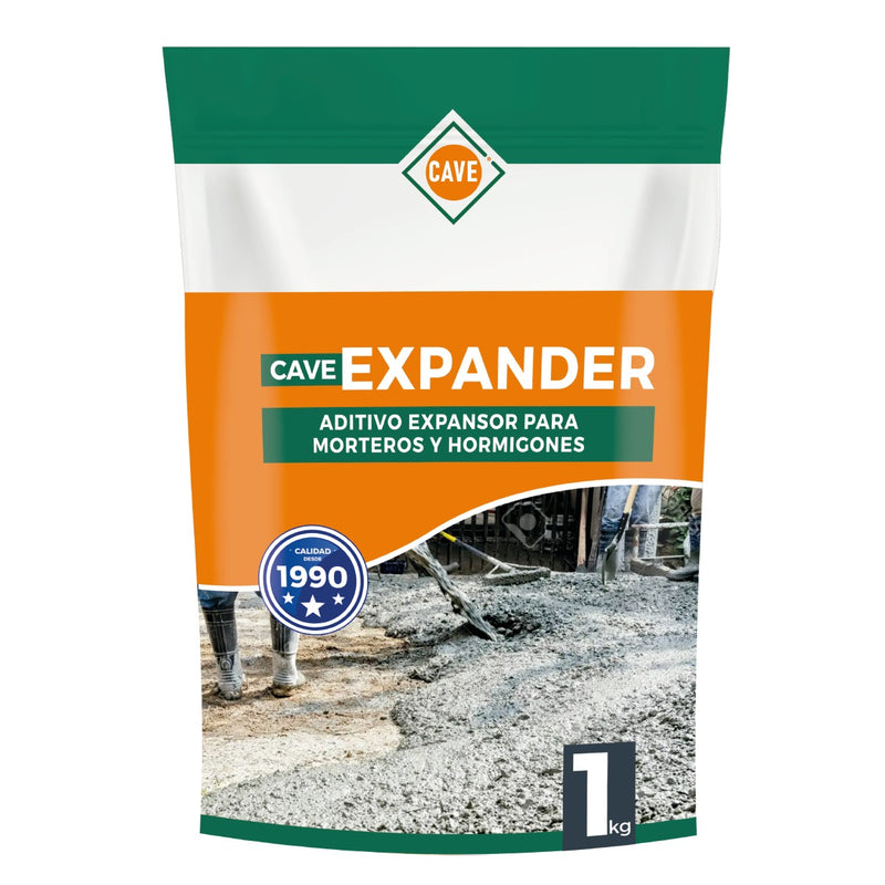 Cave Expander - Aditivo Para Mezclas Cementicias, Bolsa 1 Kg