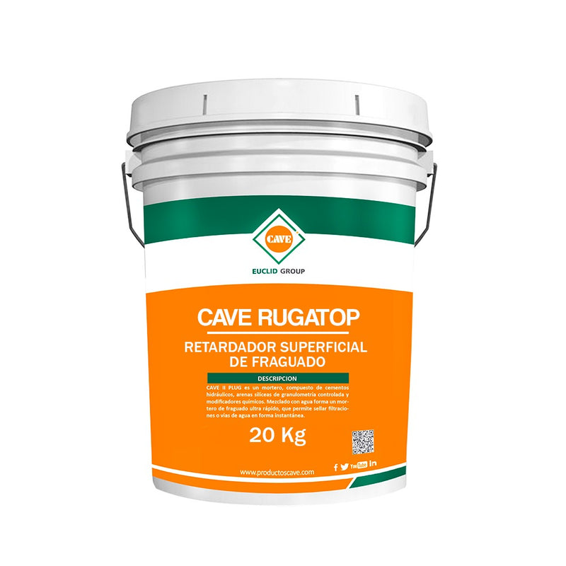 CAVE RUGATOP - Retardador Superficial de fraguado 20Kg