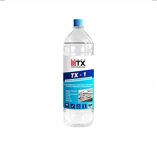 TX 1 - Aditivo impermeabilizante, Botella 1Lt