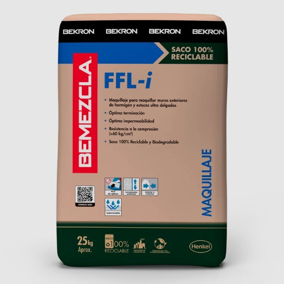 Bemezcla FFLi - Afinados y Estucos, 25Kg