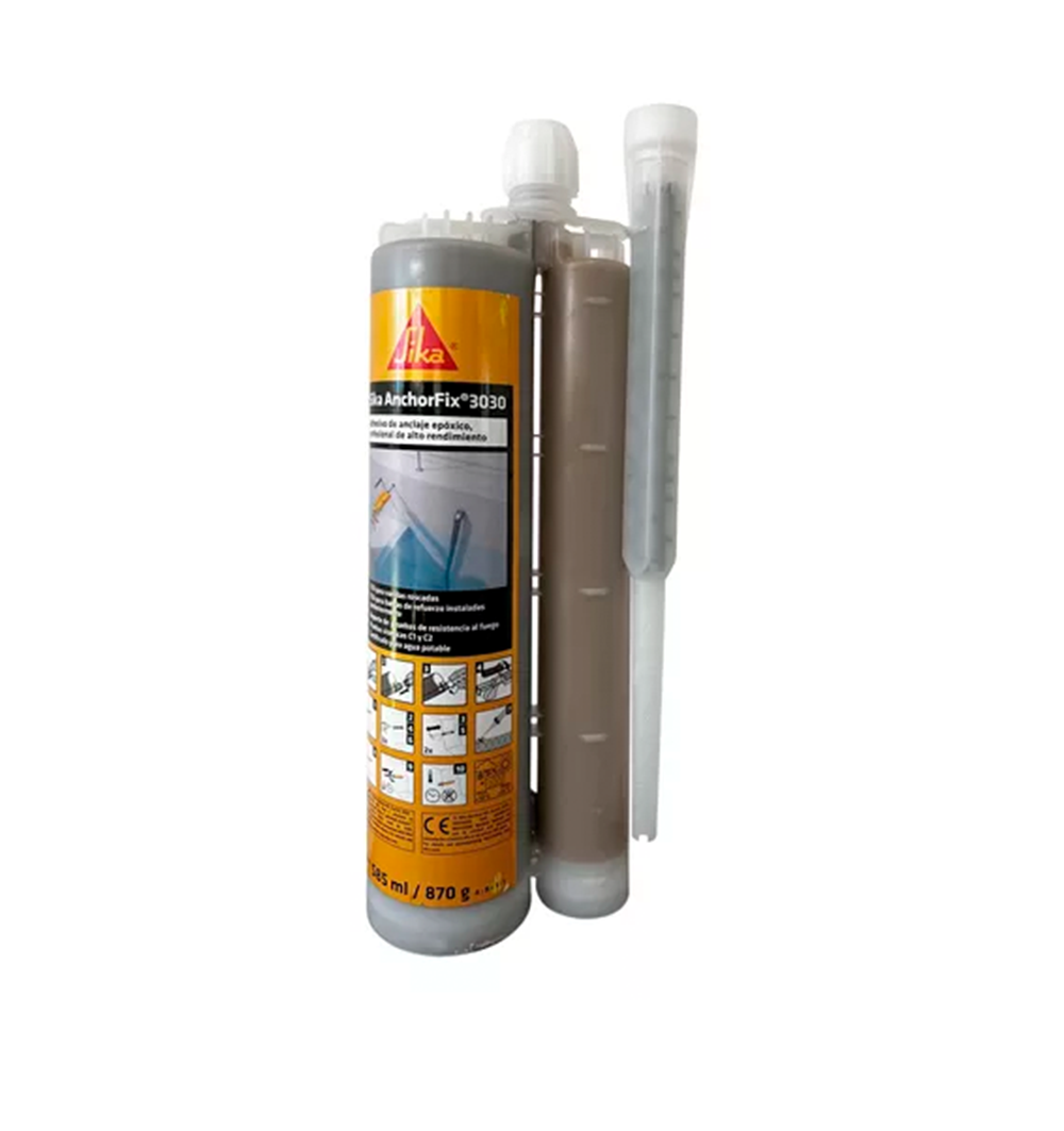SIKA ANCHORFIX-3030 - Adhesivo de anclaje, Caja 12 cart 585 ML