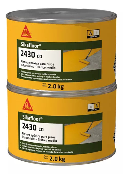 SIKAFLOOR-2430 CL RAL 740 747 -Pintura a base de resinas epóxicas.