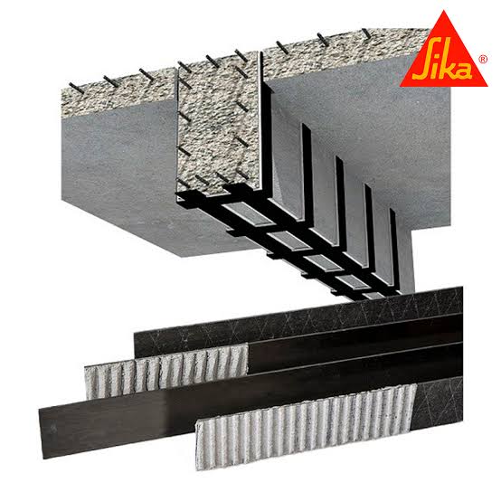 SikaCarboDur S512- Lámina de fibra de carbono para refuerzo estructural.