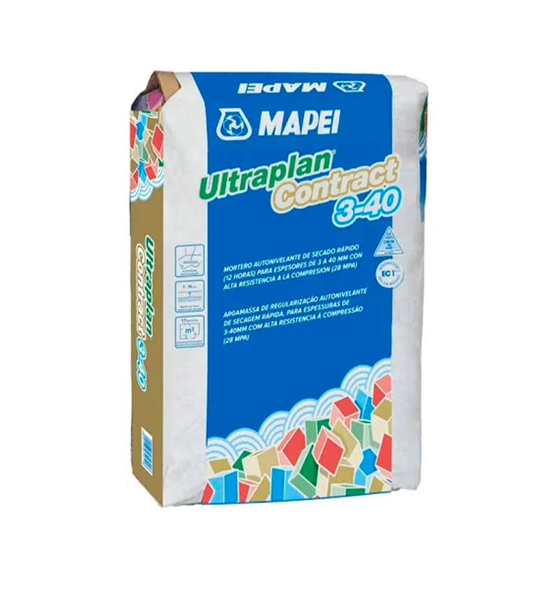 ULTRAPLAN CONTRACT 3-40 BAGS- Mortero autonivelante, Saco 20 KG