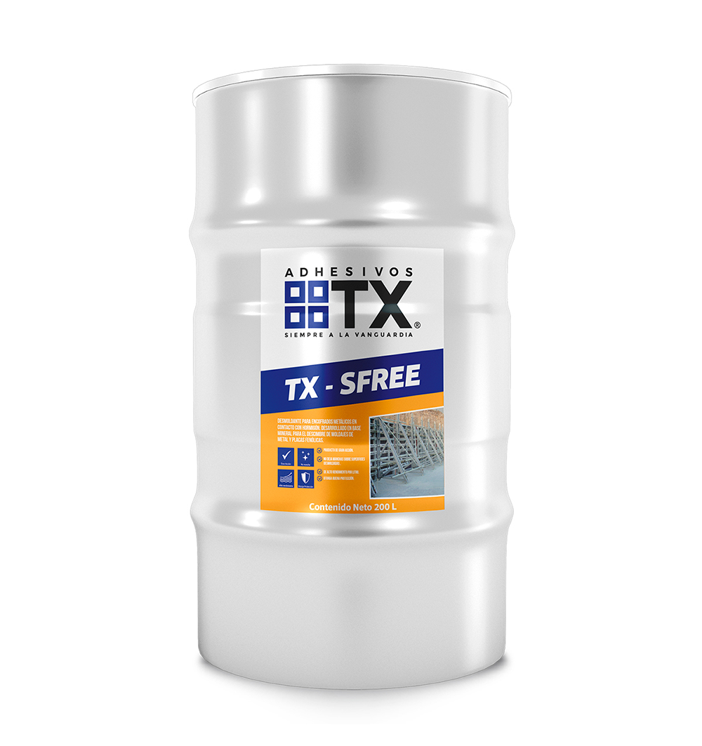 TX - SFREE -  Desmoldante para encofrados, 200Lts