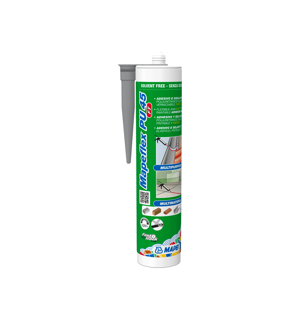 MAPEFLEX PU45 - Sellador y adhesivo de poliuretano, Cartucho Gris 300Cc