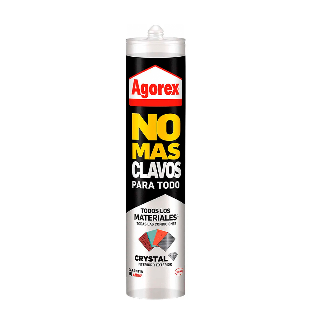 Adhesivo profesional Agorex - No mas clavos, Cart 290 Gr