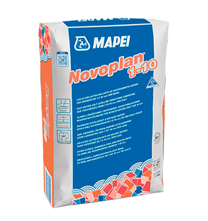 NOVOPLAN 1-10 - Autonivelante cementicio para 1-10 mm para trafico ligero, Saco 20 kg