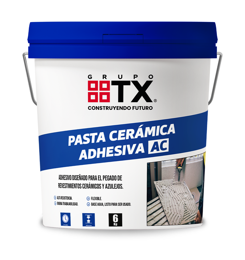 PASTA CERAMICOS AC - Adhesivo en pasta gama alta, 6KG