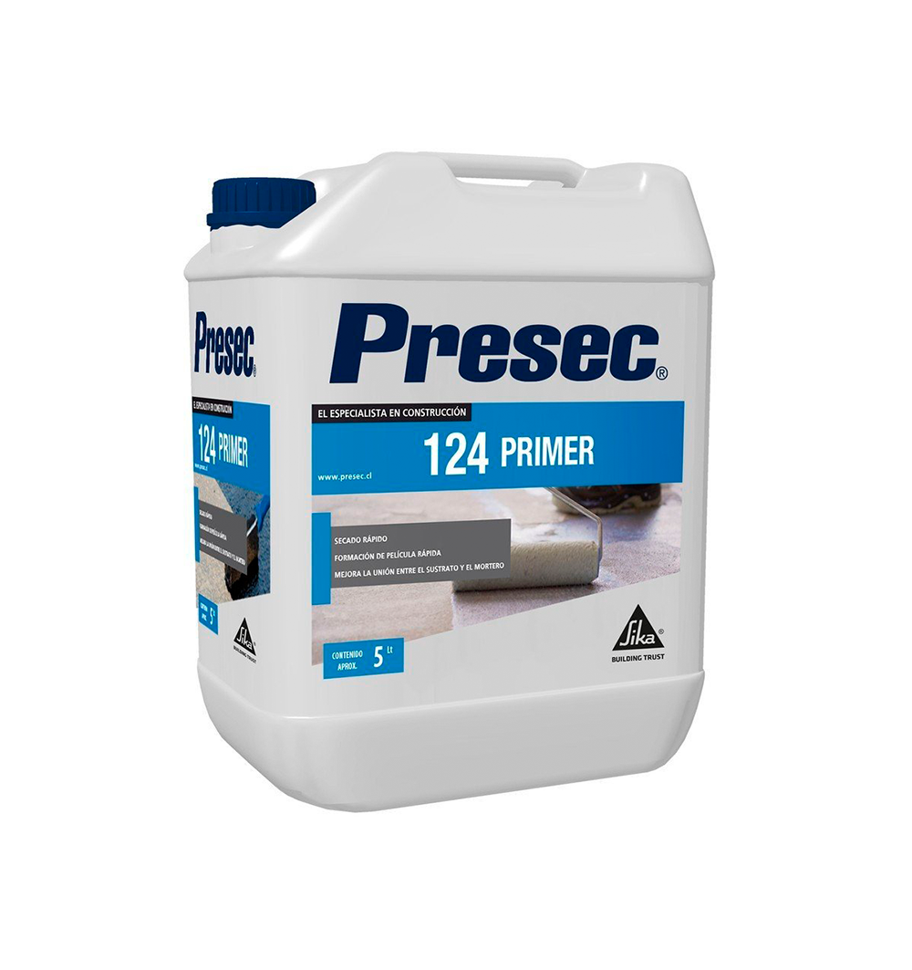 PRESEC 124 PRIMER - Imprimante acrilico, Bidón 5Lt