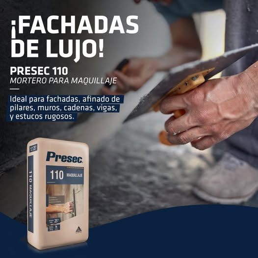 PRESEC 110 (Lanko110) - Mortero Para Maquillaje 25 Kg