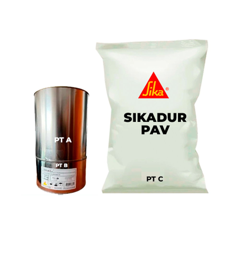 SIKADUR PAV - Mortero de Reparación de Estructuras y pavimentos, Kit 6kg