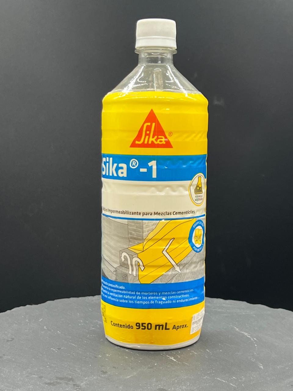SIKA 1 - Aditivo de Impermeabilizante, Botella 950ml