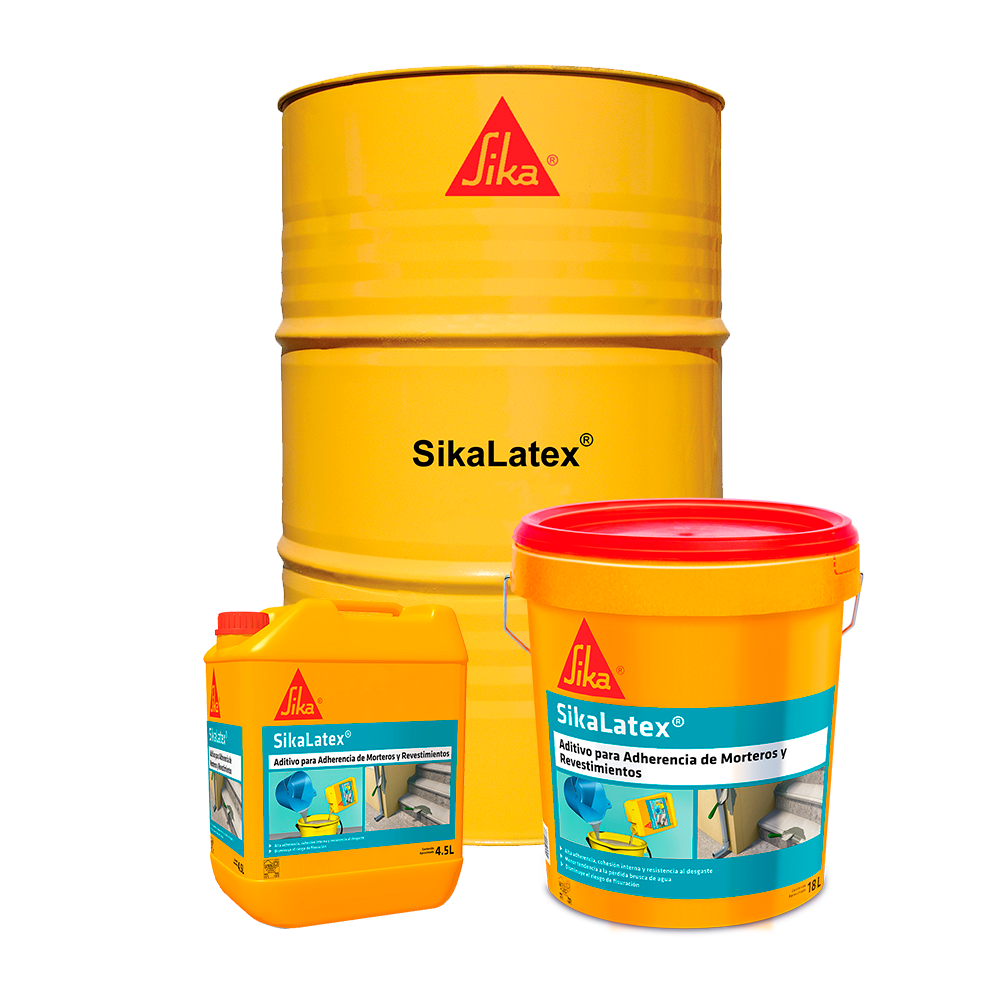 SIKA LATEX - Puente adherencia en forma de lechada o en mezcla, Tambor 200Lts