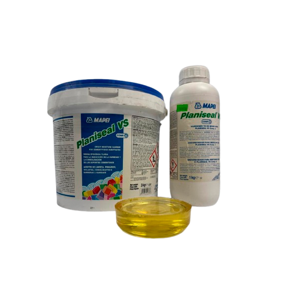 PLANISEAL VS - Barrera Epóxica contra Humedad, Kit A+B, 4 Kg