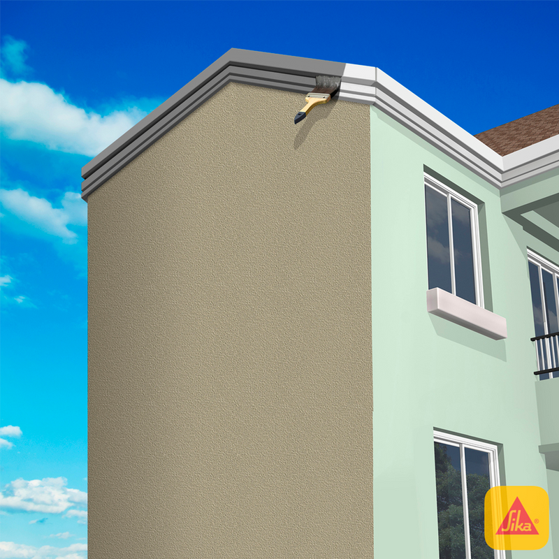SIKAFILL ALTA ELASTICIDAD - Revestimiento impermeable elástico acrílica base acuosa, 16Lts