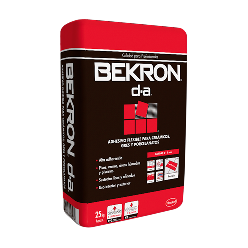 BEKRON DA - Adhesivo Cerámico, 25Kg