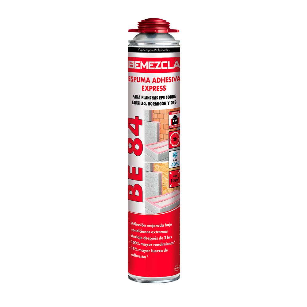 BEMEZCLA BE 84 - Espuma Adhesiva Express, 850Ml