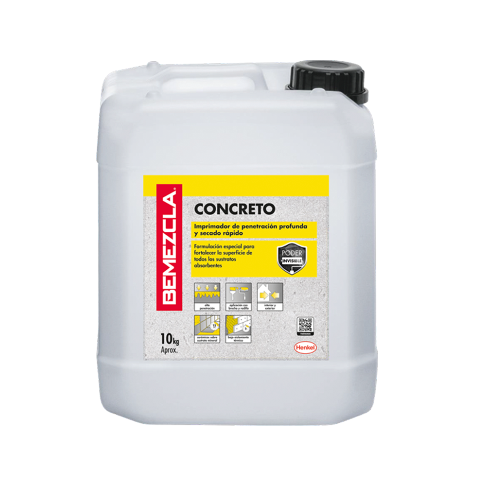 BEMEZCLA CONCRETO - Imprimador de Penetración, 10Kg