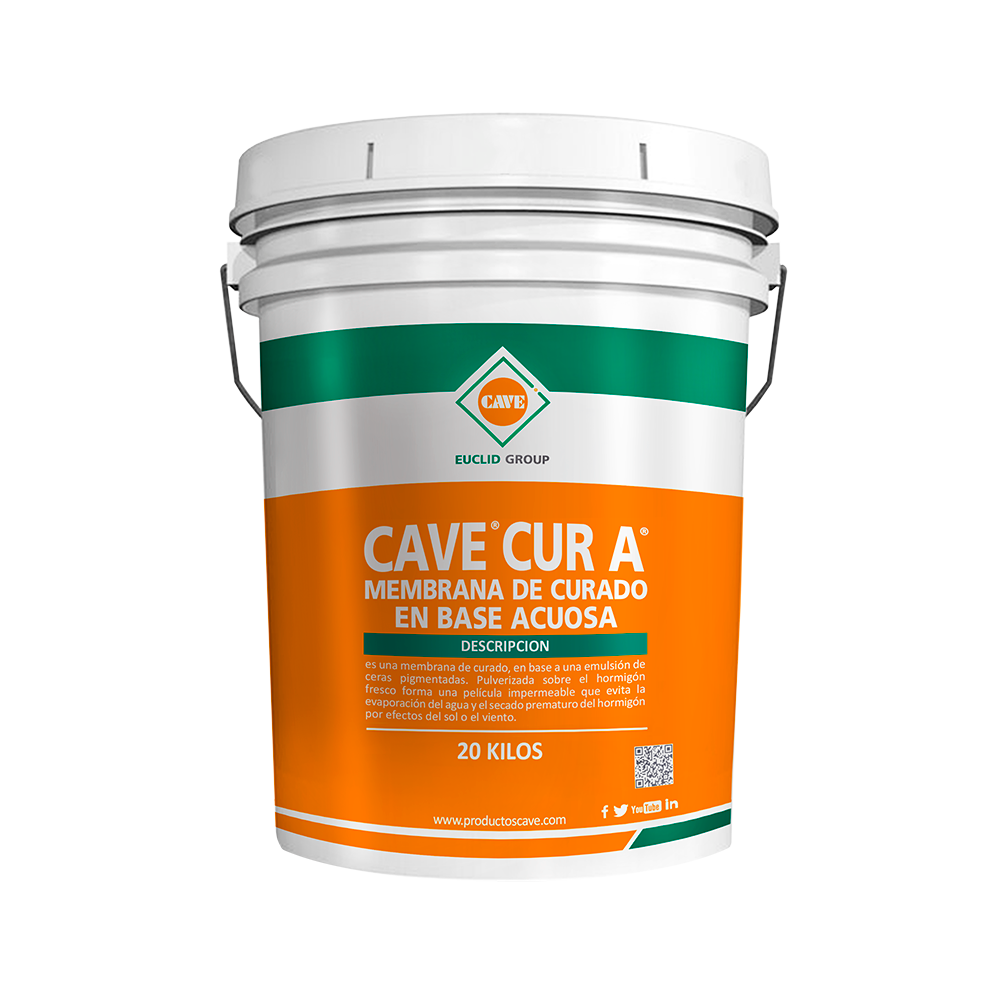 CAVE CUR A - Membrana de curado,  Balde 20 L