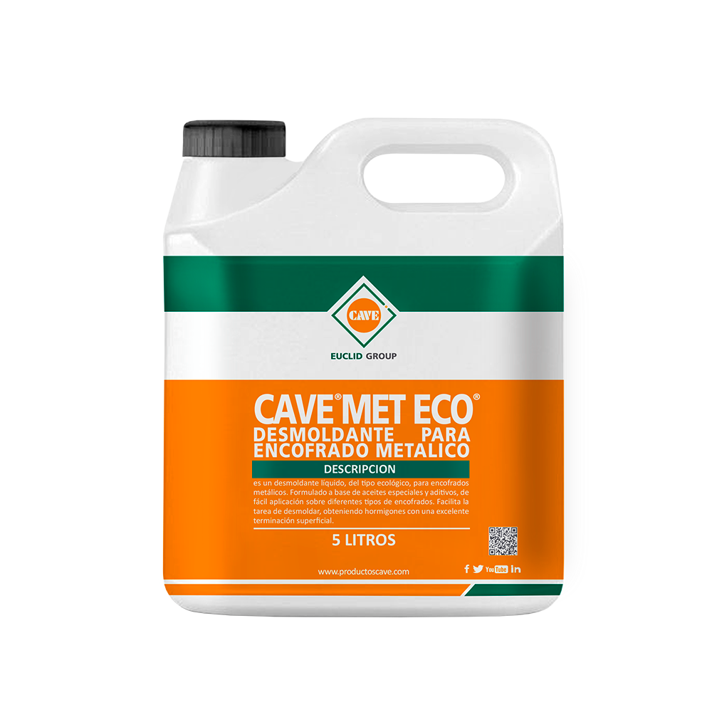 CAVE MET ECO - Desmoldante para encofrados Bidón 5 lt
