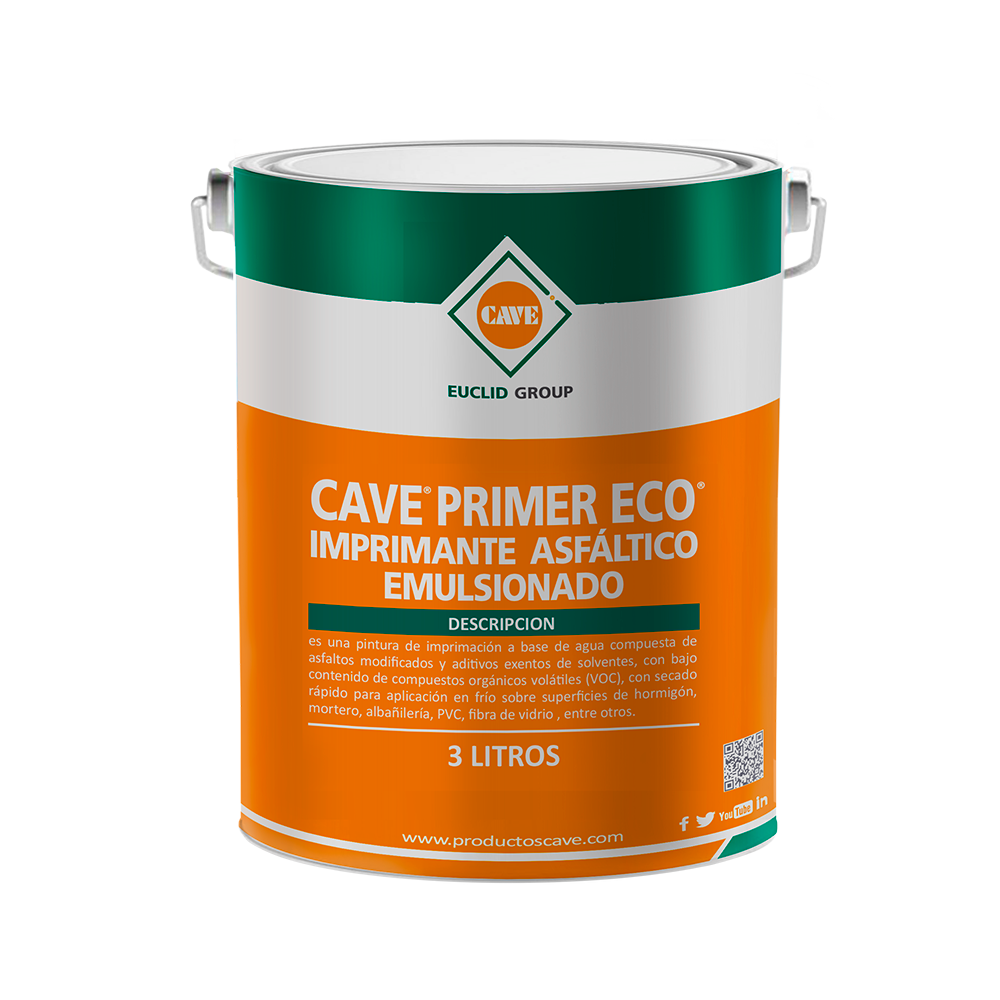 CAVE PRIMER ECO -Imprimación base acuosa Galon 3 lt