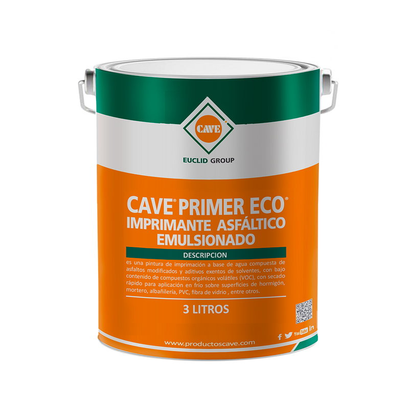 CAVE PRIMER ECO -Imprimación base acuosa Galon 3 lt