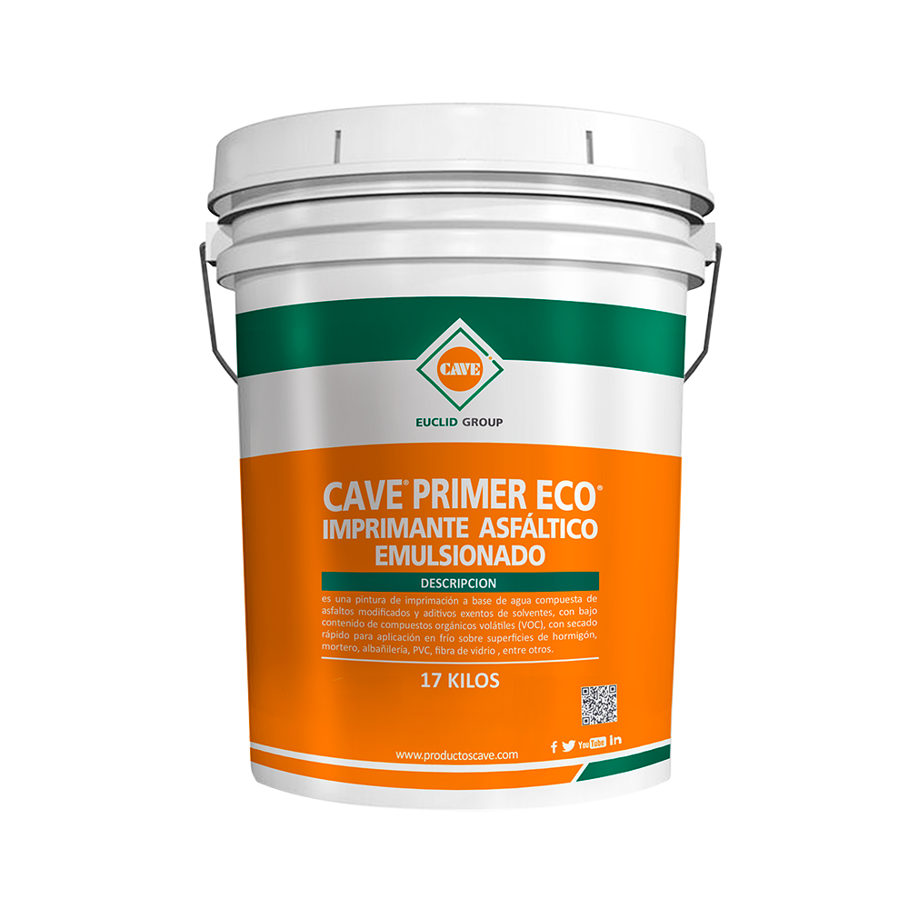 CAVE PRIMER ECO -Imprimación base acuosa Balde 17 KG