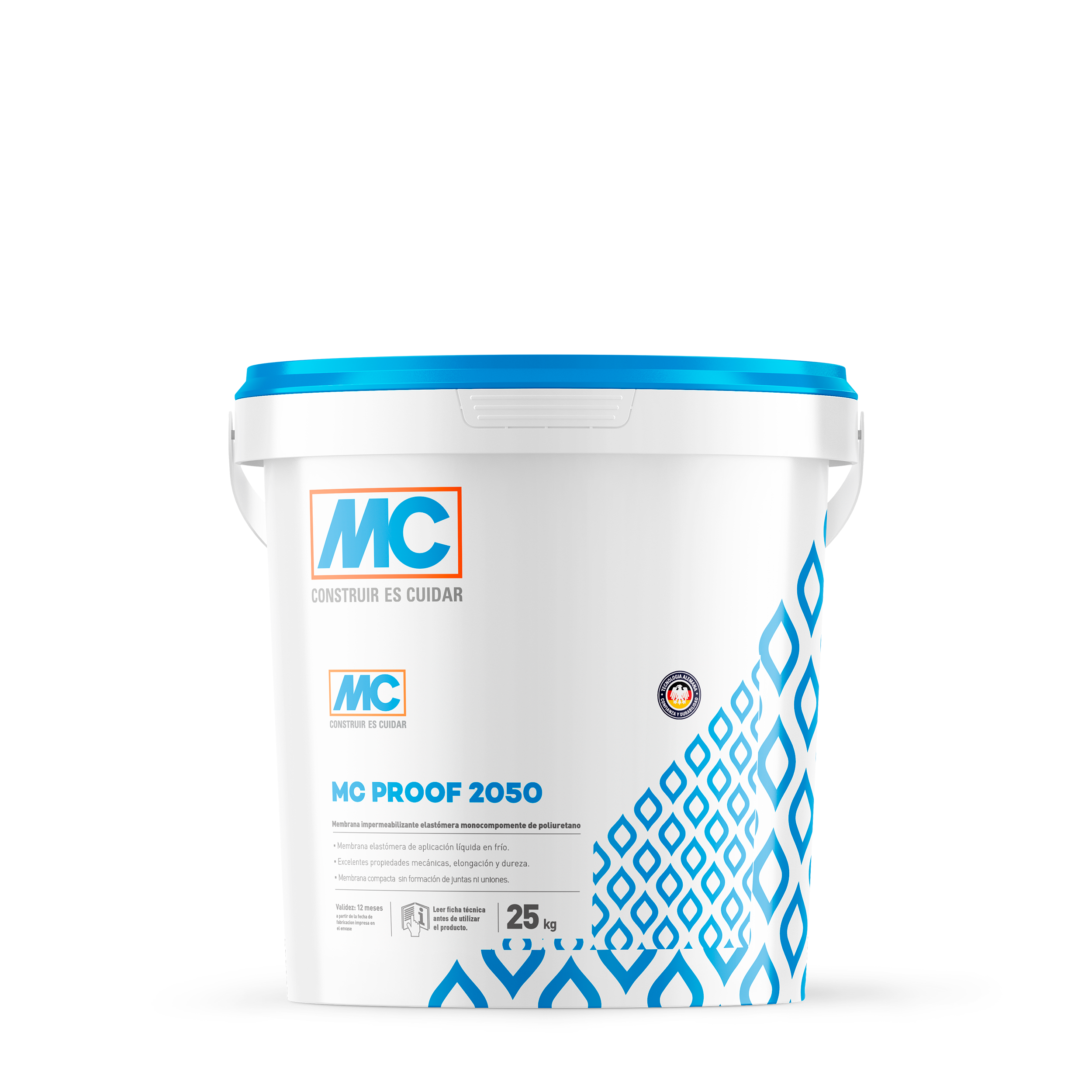 MC-PROOF 2050 - Membrana Monocomponente Base Poliuretano, Tin 25Kg