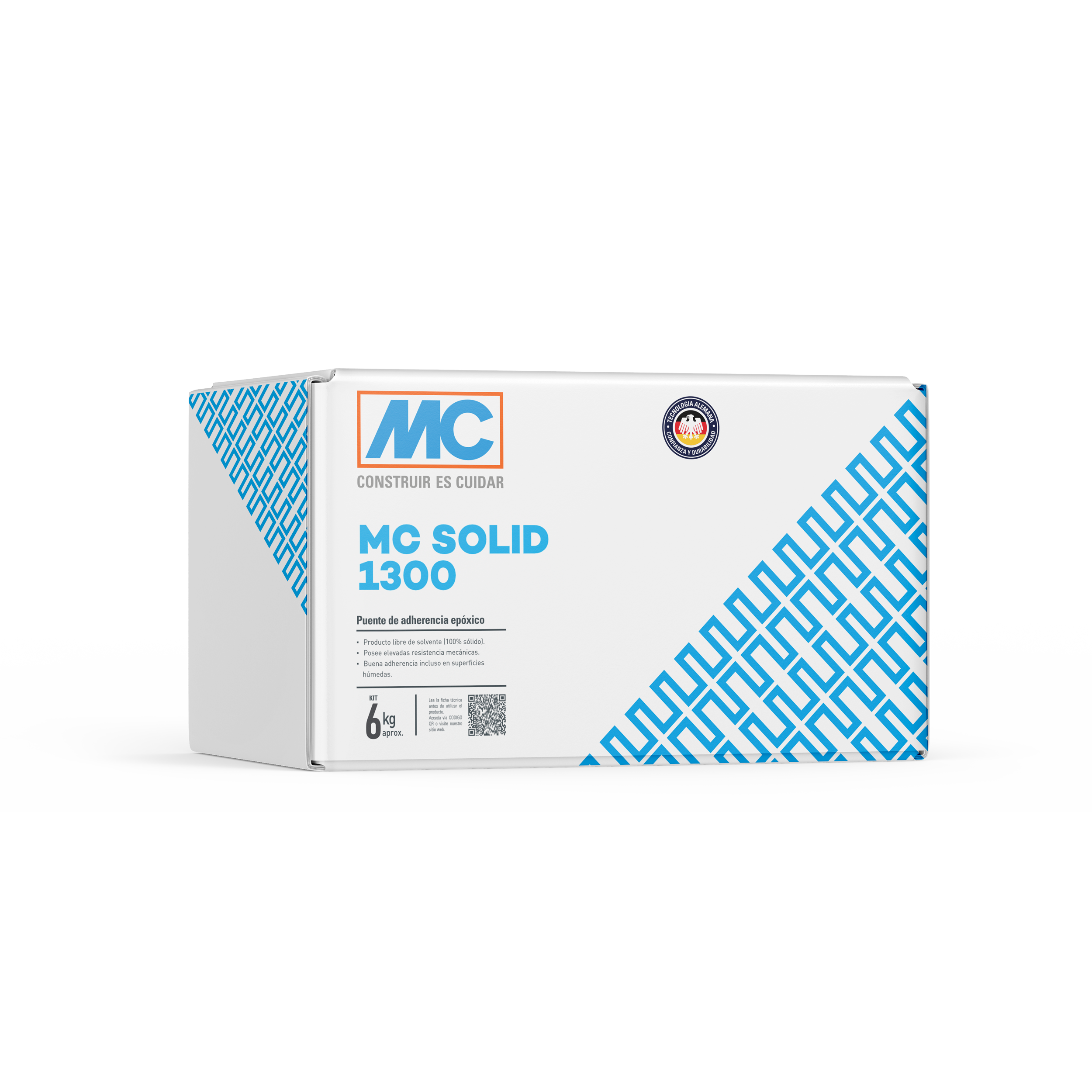 MC-SOLID 1300 - Puente de adherencia epóxico, Caja 6 Kg