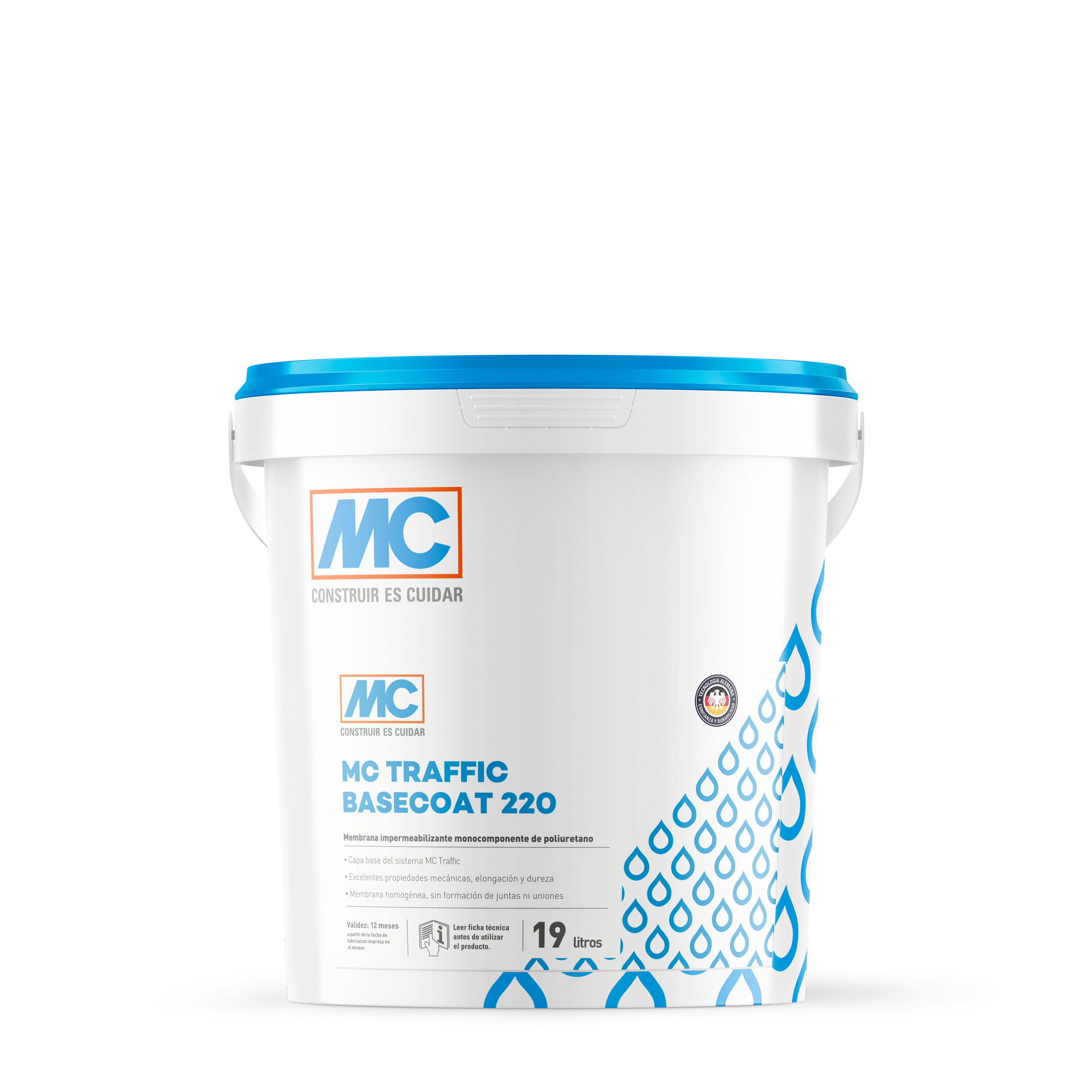 MC-TRAFFIC BASE COAT 220 - Capa base elastímera de poliuretano aromático