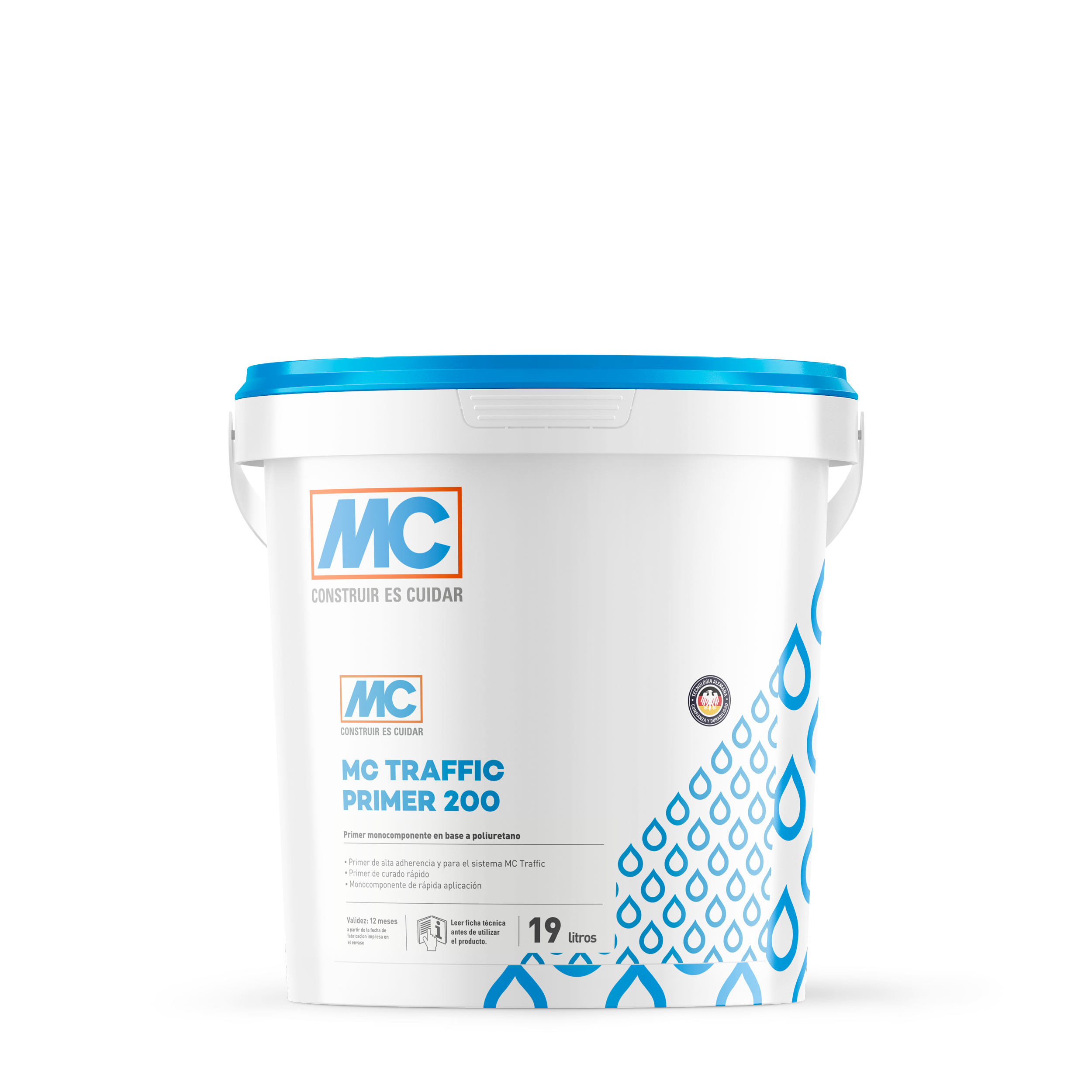 MC-TRAFFIC PRIMER 200 - Primer monocomponente base poliuretano, Tin 25kg